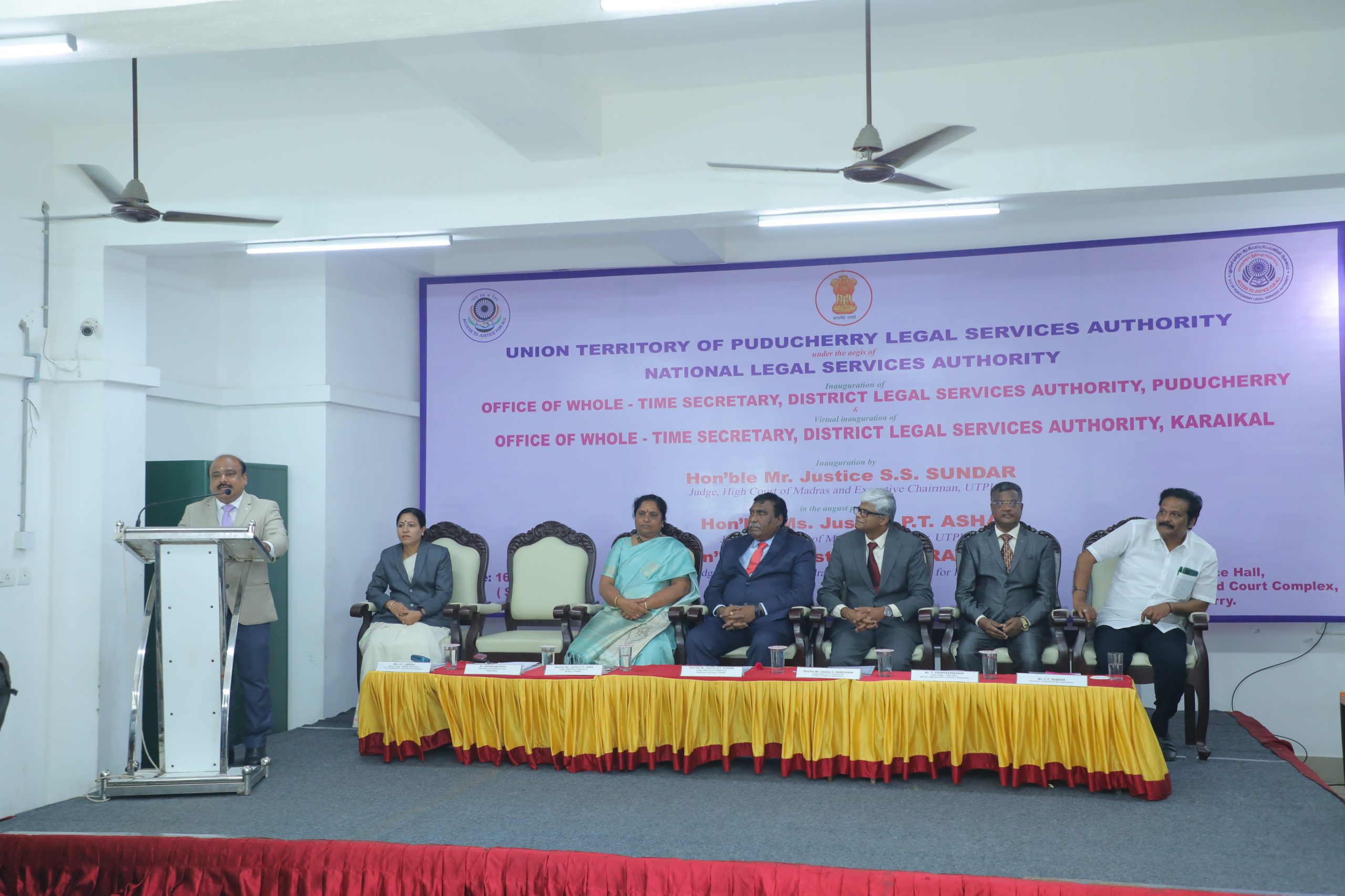 Opening of Whole Time Secretary, Puducherry