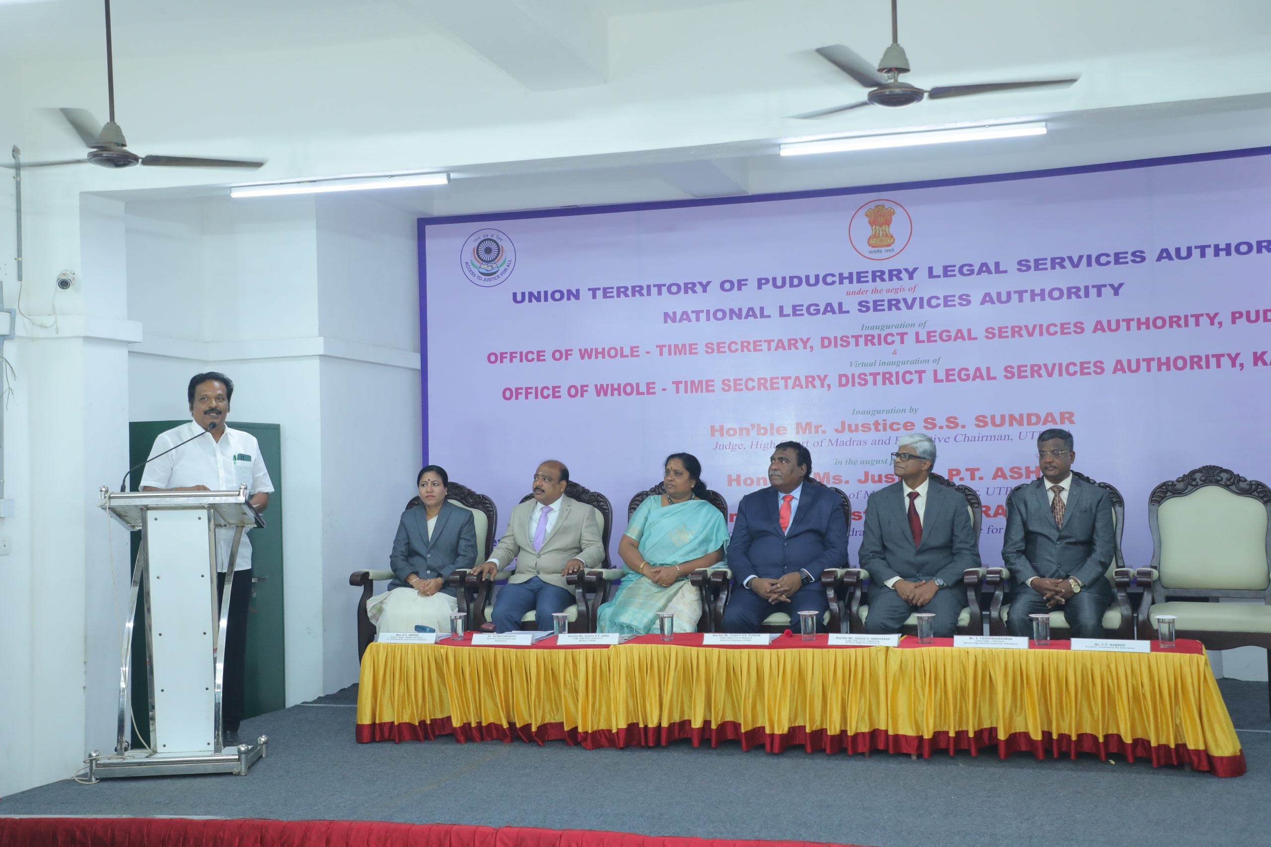 Opening of Whole Time Secretary, Puducherry