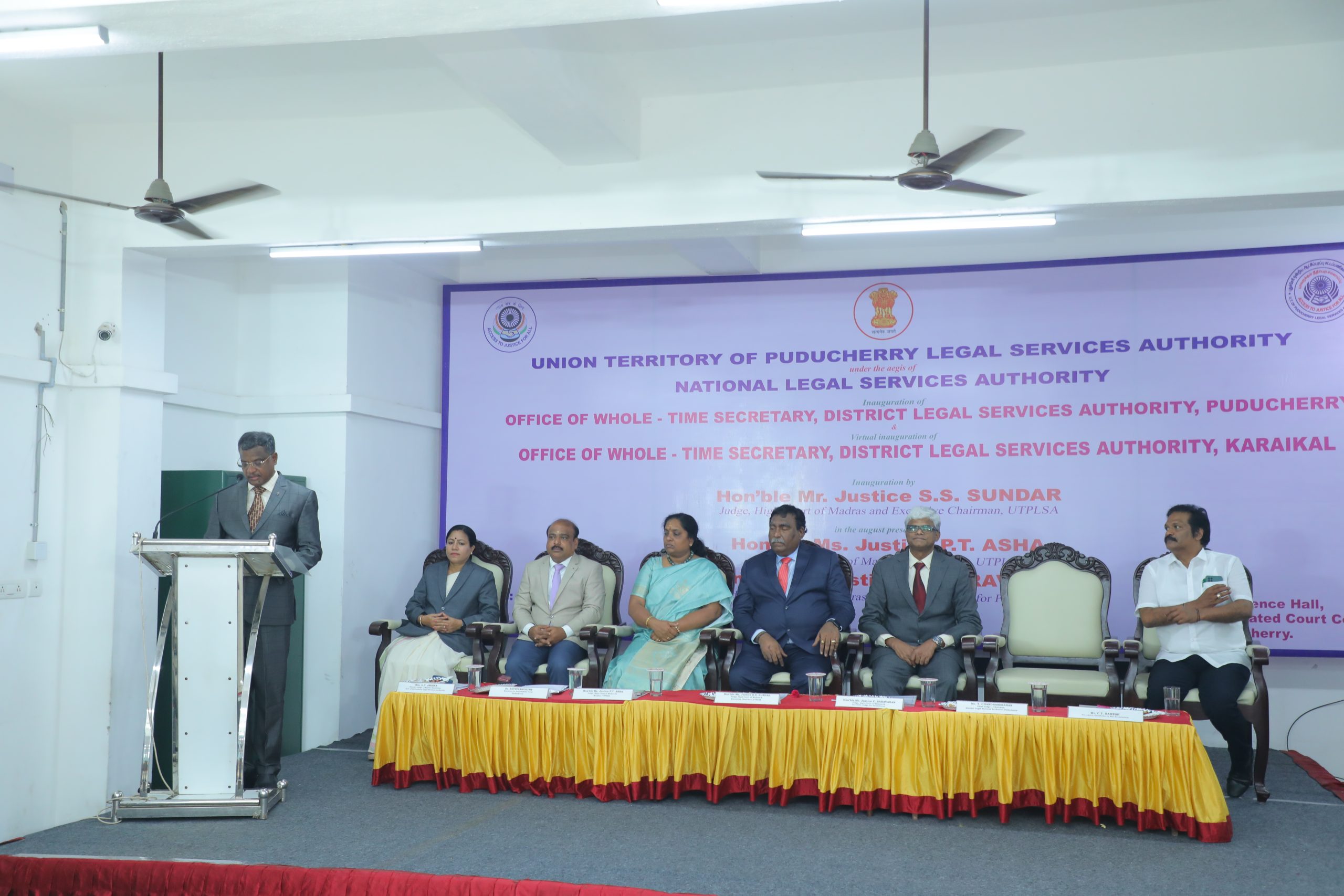 Opening of Whole Time Secretary, Puducherry