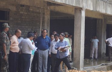 Simultala Residential School under Jamui district was inspected by the Divisional Commissioner