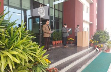 Voter pledge by Vigilance Bureau Head