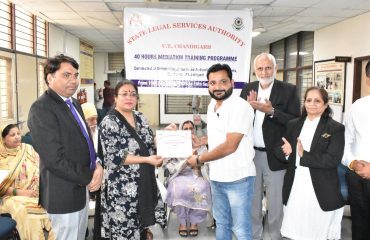 40 घंटे का मध्यस्थता प्रशिक्षण कार्यक्रम