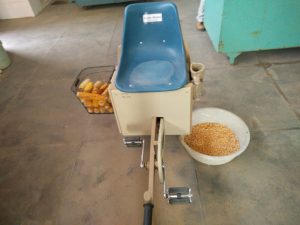 Pedal Operated Maize sheller