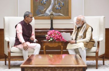 Discussion of Hon'ble Governor with Hon'ble Prime Minister of India 18.11.2025