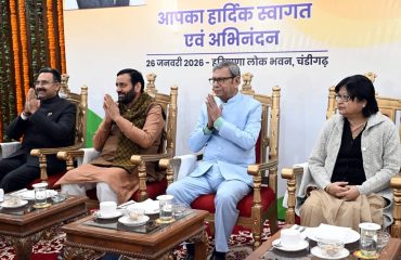 हरियाणा लोक भवन में आयोजित हुआ ‘एट होम’