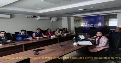 Master trainer’s training on ‘WQ-SMS’