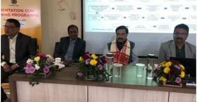 Shri V S Bhaskar, IAS Additional Chief Secretary interacting with the participants