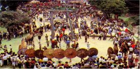 देवीधुरा चंपावत में बग्वाल