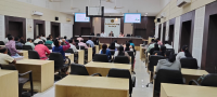 Zilla Parishad Dhule Senior Officers Discussion with all staff.