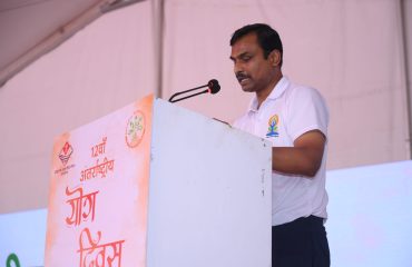 डॉ0 विजय कुमार जोगदण्डे, अपर सचिव आयुष अन्तर्राष्ट्रीय योग दिवस 2026 मुख्य कार्यक्रम, हरिद्वार