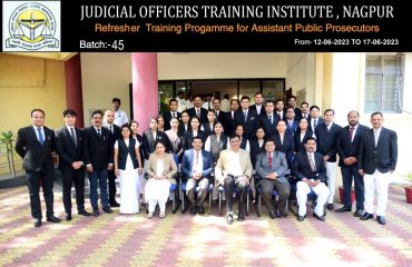 Group Photo of Participants in Training Batch no 45