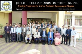 Group Photo of Participants in Training Batch no 21