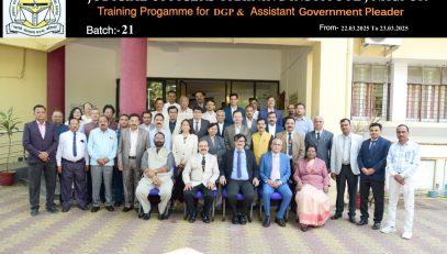 Group Photo of Participants in Training Batch no 21