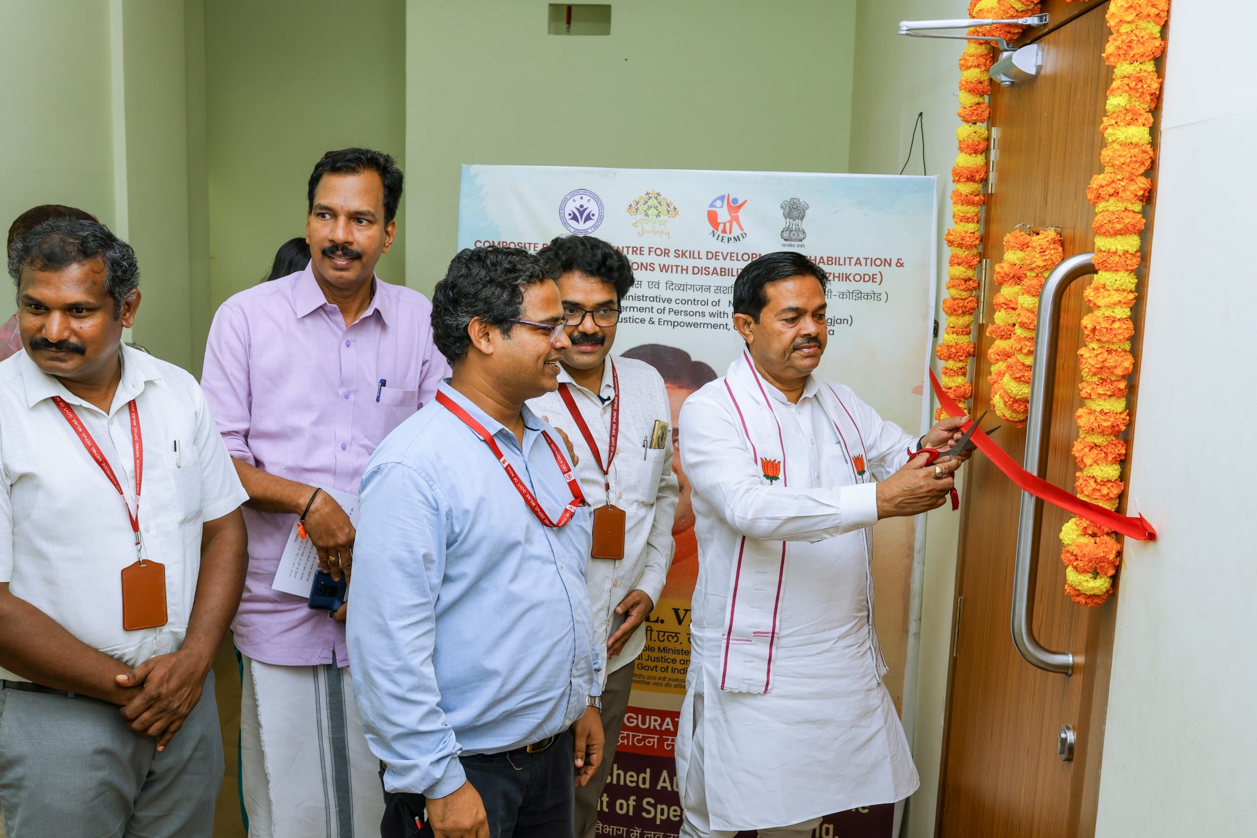 Shri. B.L. Verma Honorable Minister of State, Ministry of Social Justice inaugurated the newly established Audiology Lab at CRC Kozhikode