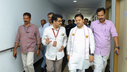 Shri. B.L. Verma honorable Minister of State, Ministry of Social Justice & Empowerment visited at CRC Kozhikode on 22 September 2024
