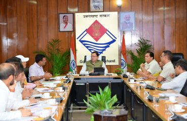 Meeting With Honorable Chief Minister Shri Pushkar Singh Dhami