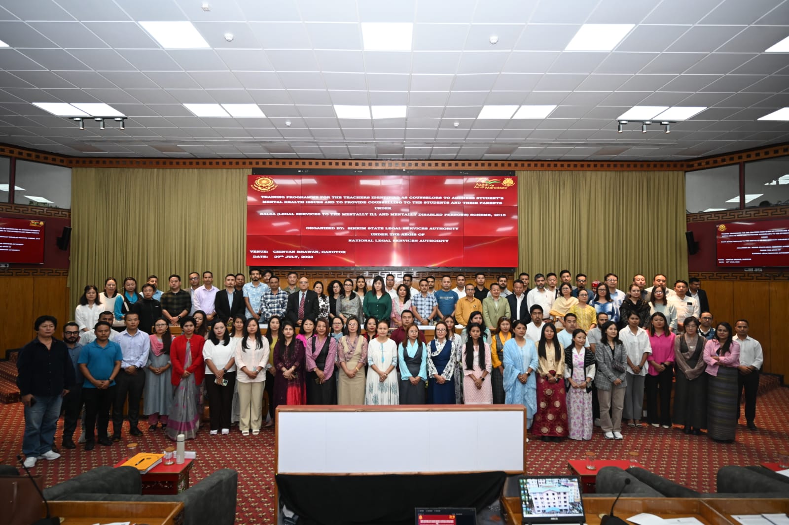 Training programme for teachers as counsellors on student mental health and counselling for parents