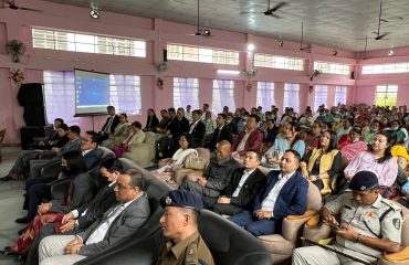 Auditorium of Government Senior Secondary School Rangpo Pakyong District