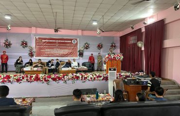 Auditorium of Government Senior Secondary School Rangpo Pakyong District