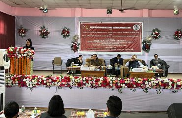 Auditorium of Government Senior Secondary School Rangpo Pakyong District