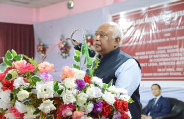 Honorable Mr Justice Biswanath Somadder Chief Justice High Court of Sikkim and Patron in chief Sikkim State Legal Services Authority