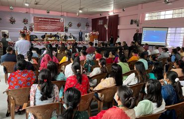 Auditorium of Government Senior Secondary School Rangpo Pakyong District