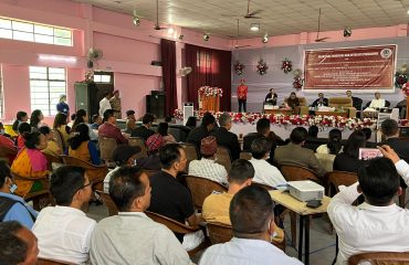 Auditorium of Government Senior Secondary School Rangpo Pakyong District