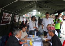 Camp set at M G Marg Gangtok;?>