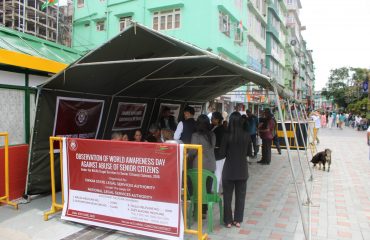 Camp set at M G Marg Gangtok