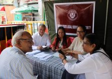 Camp set at M G Marg Gangtok;?>