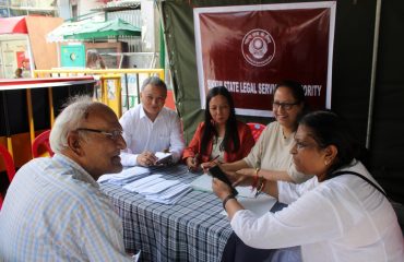 Camp set at M G Marg Gangtok