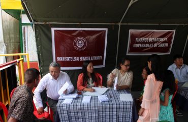 Camp set at M G Marg Gangtok
