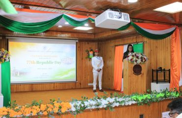 Cultural Programme on the occasion of 77th Republic Day on 26th January at the Auditorium of the High Court of Sikkim