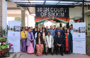 Cultural Programme on the occasion of 77th Republic Day on 26th January at the Auditorium of the High Court of Sikkim