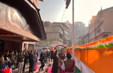 Celebration of 77th Republic Day on 26th January 2026 at the office premises of Sikkim SLSA