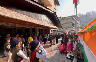 Celebration of 77th Republic Day on 26th January 2026 at the office premises of Sikkim SLSA