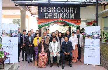 Cultural Programme on the occasion of 77th Republic Day on 26th January at the Auditorium of the High Court of Sikkim