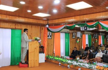 Cultural Programme on the occasion of 77th Republic Day on 26th January at the Auditorium of the High Court of Sikkim