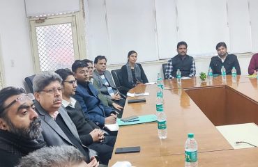 Law officers attending lecture