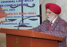 ‘One Day Workshop on New Criminal Law Bills’ held on 14.10.2023 at PWD Guest House, Panchkula;?>