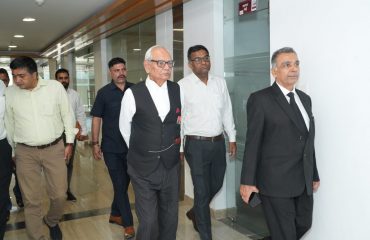 Sh. Sanjay Hooda, Director of Prosecution(General),Haryana reaches at PWD Guest House, Panchkula for ‘One Day Workshop on New Criminal Law Bills’ held on 14.10.2023