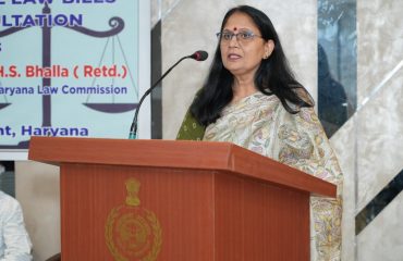 Lecture at PWD Guest House, Panchkula on ‘One Day Workshop on New Criminal Law Bills’ held on 14.10.2023
