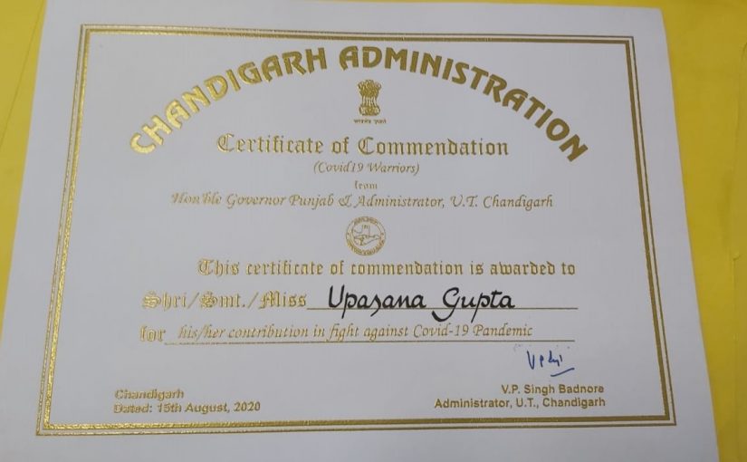 Commendation-Certificate