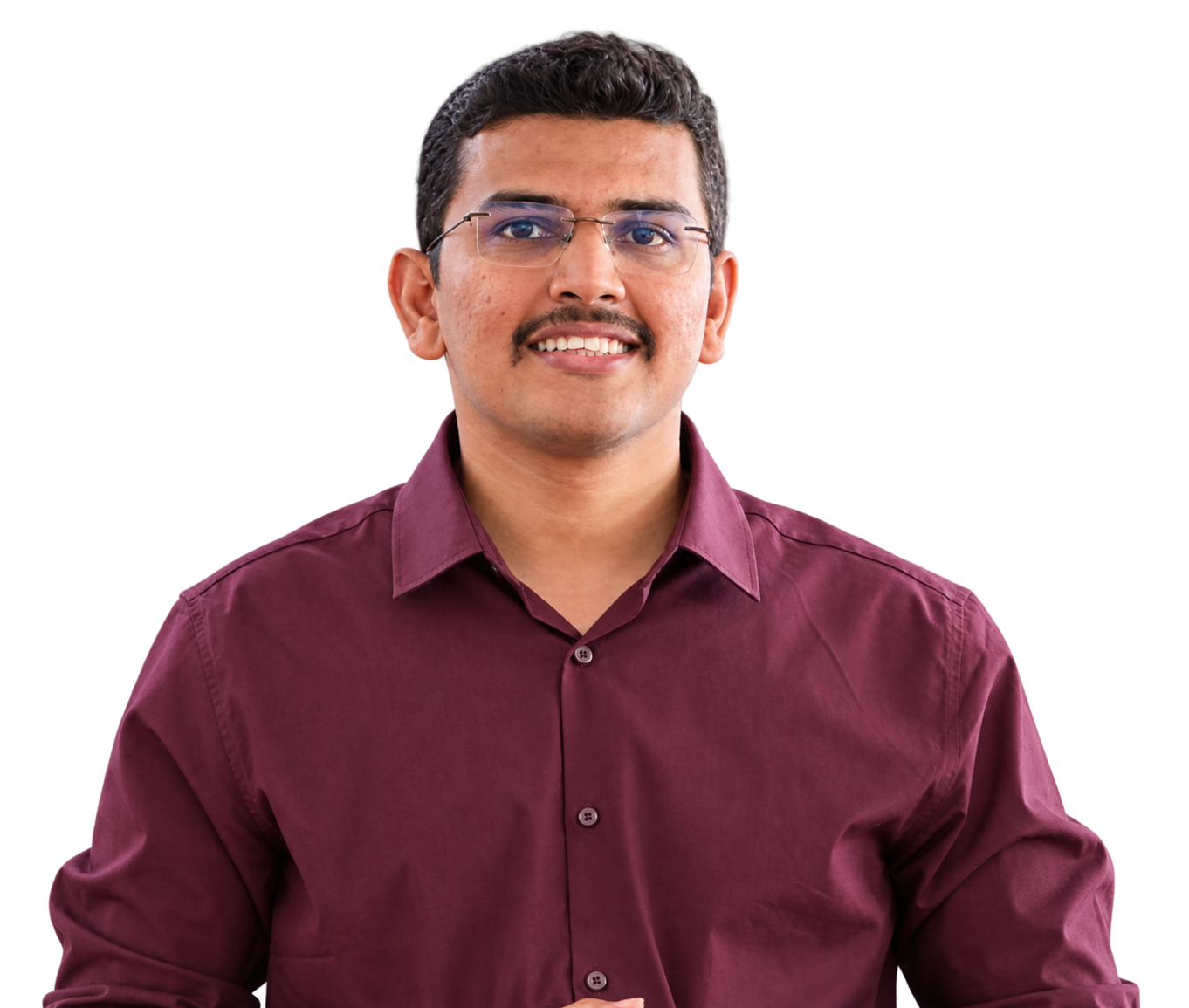Smiling Professional Portrait Cutout