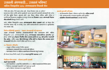 उजाळली आंगणवडी