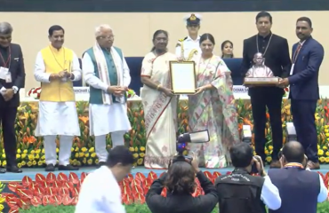 कऱ्हाड नगरपरिषद तिसरे पारितोषिक -सुपर स्वच्छ लीग लहान शहरे 50K ते 3 लक्ष लोकसंख्या