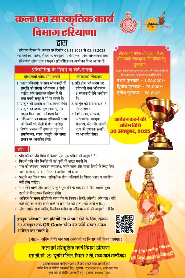 Haryana Day celebration Competition Haryana Day celebration Competition