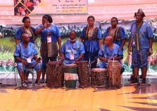 Orchestra performance by African Native team;?>