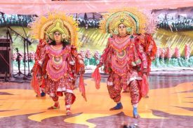 सूरजकुंड शिल्प मेला में नार्थ जोन कल्चर सेंटर की टीम की प्रस्तुति