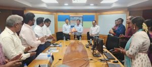 Visit of Additional Secretary, DoLR, Govt. of India and Director of Survey and Settlement